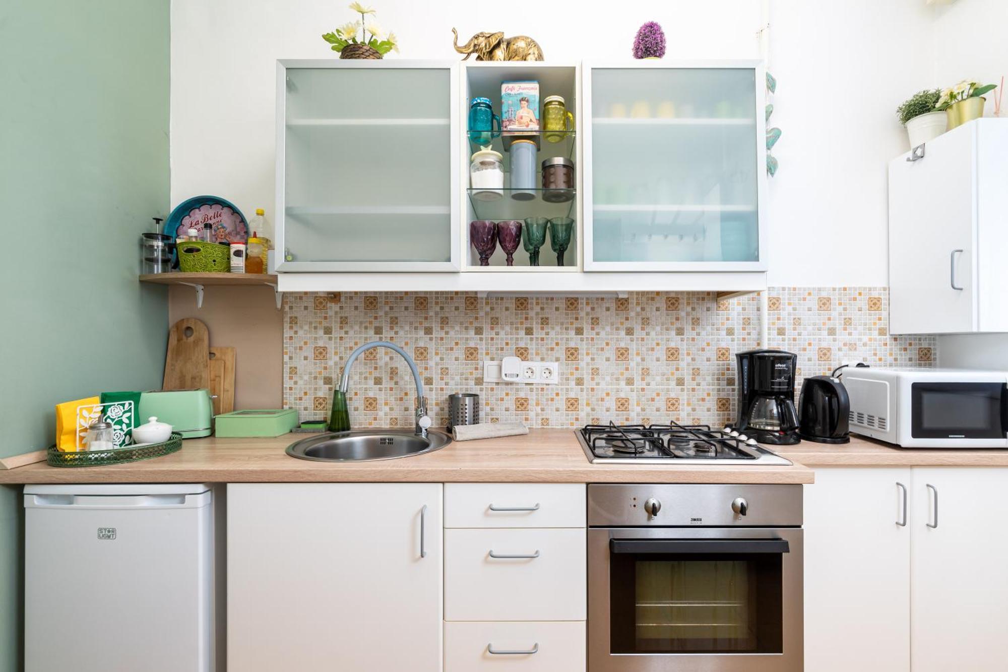 Green Apartment Budapest Bagian luar foto